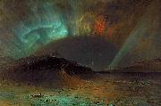 Frederic Edwin Church Aurora Borealis oil on canvas